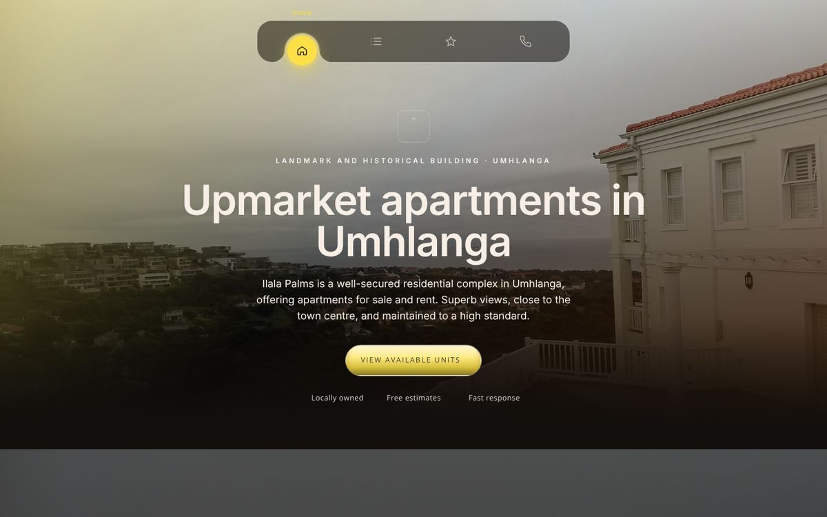 Ilala Palms website