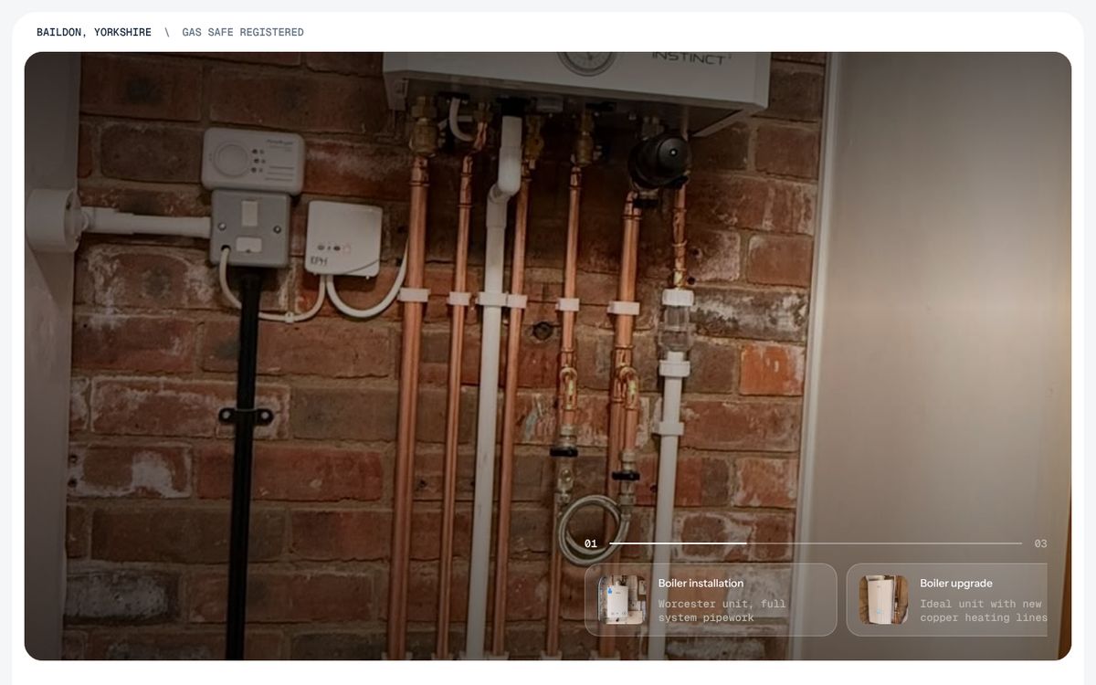 Stay Safe Plumbing & Gas website