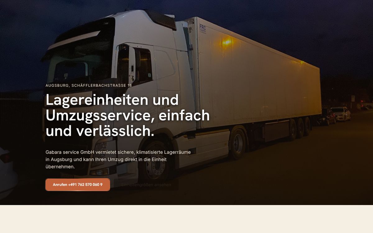 Gabara service GmbH website